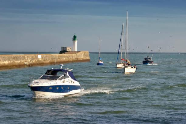 Maison De Pecheur Renovee Avec Cour Proche Du Port Les Sables-dʼOlonne Εξωτερικό φωτογραφία